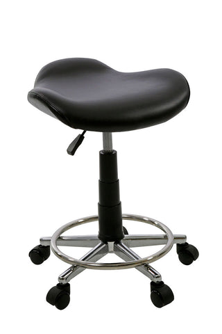 Black Esthetician Stool