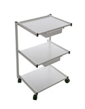 Metal Rolling Cart w/ 3 Shelves