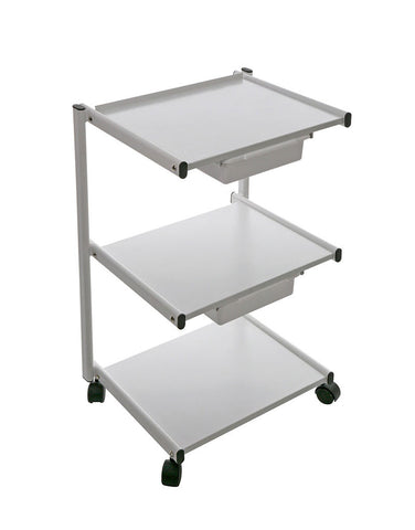 Metal Rolling Cart w/ 3 Shelves