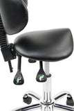 Spa Saddle Stool w/ Backrest
