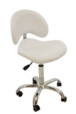 White Designer Spa Stool