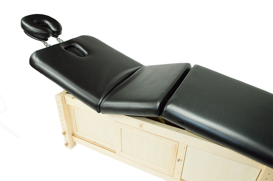 OUR NEW BLACK LYON TREATMENT BED, FACIAL, MASSAGE TABLE
