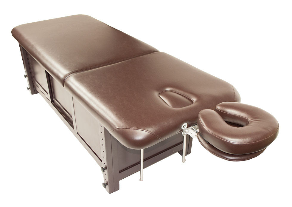 Our New Brown LYON TREATMENT BED, FACIAL, MASSAGE TABLE