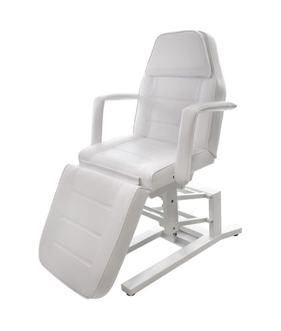 Electric Spa Treatment Table - 3 Motor - White Color