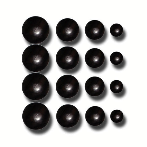 MASSAGE & HEALING THERAPY STONES 16 Pieces Kit - TopSpaSupply.com