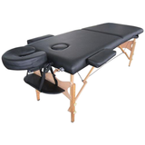 Portable Massage Table w/ Wooden Legs