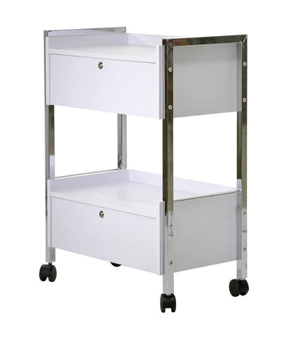 Locking Spa Trolley Cart with Drawers